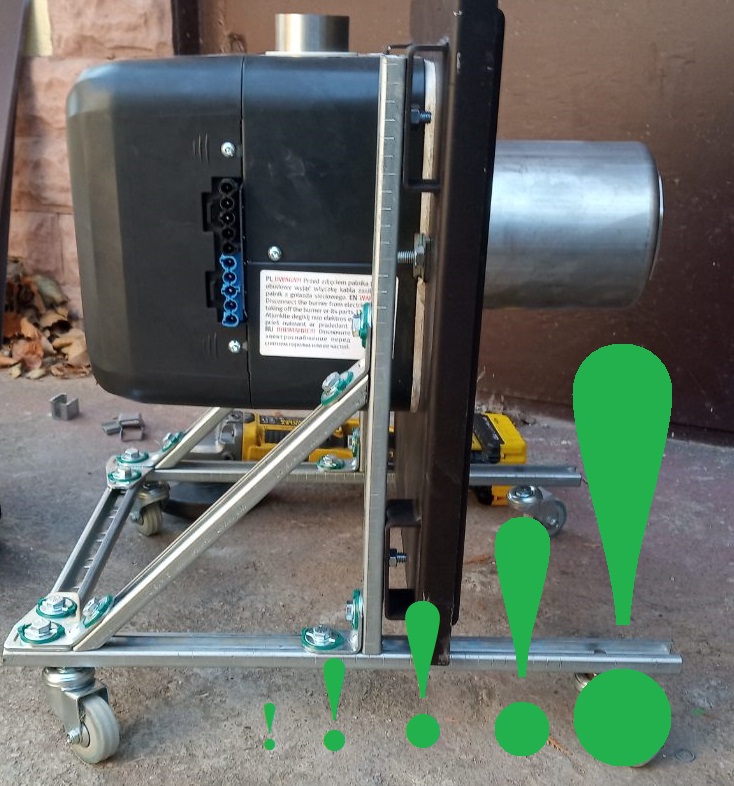 У какой-то горелки огонь оплавит сопло через сезон, но это не про пеллетную AISI 310S