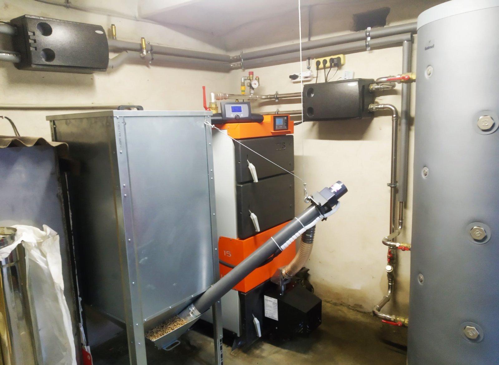 Горелка пеллетная TIS Great Flame Front