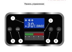 пульт управления газового котла ардерия СБ 24