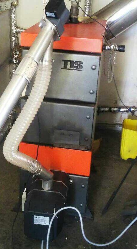 Горелка пеллетная TIS Great Flame Front