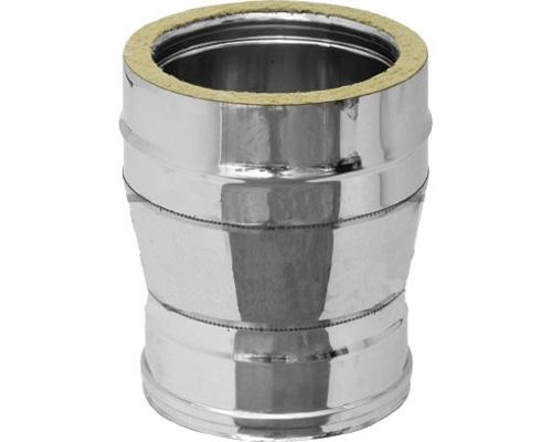 Насадка нижняя D160/260 нержавейка/оцинковка сэндвич дымохода