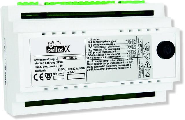 Модуль расширения С для автоматики S. Control Pellas-X 