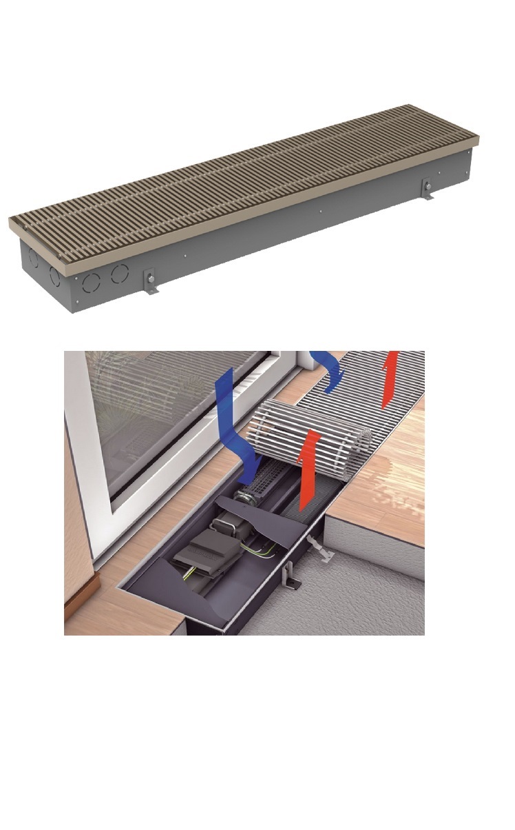 Внутрипольный конвектор НТ-В-09-35