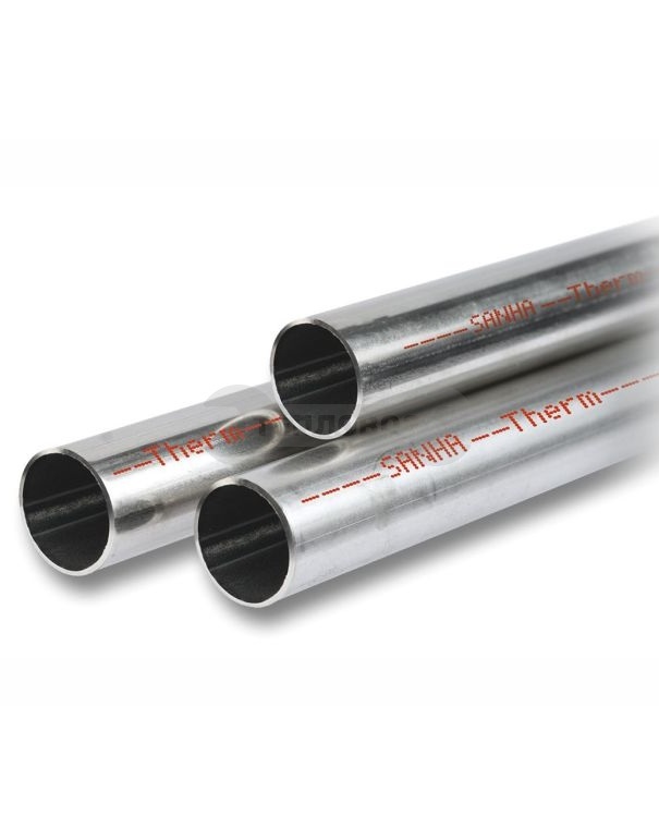 Труба SANHA Therm  стальная оцинкованная для систем отопления.