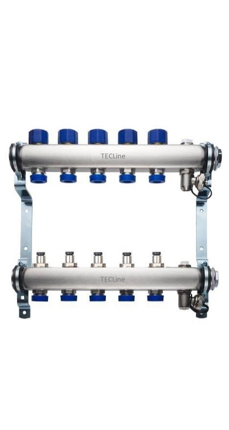 Гребенка коллектор радиаторного контура TECLine MC1108